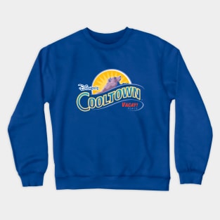 Disner's COOLTOWN VACAY! Place - DISNERLAND Parody Crewneck Sweatshirt